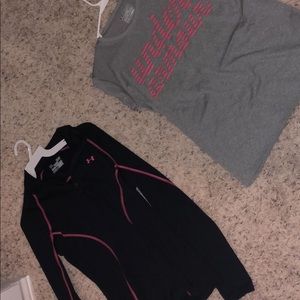 Under Armour half zip